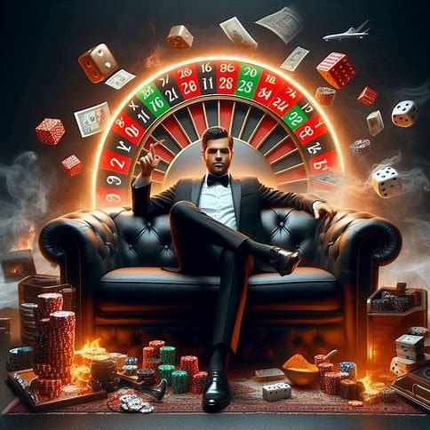 Pengguna menikmati permainan live casino melalui perangkat mobile dengan antarmuka nyaman